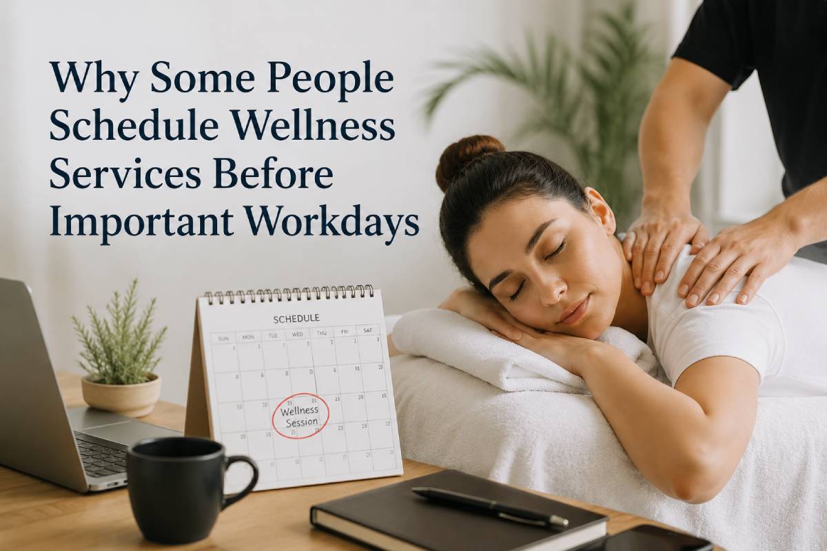 Why Some People Schedule Wellness Services Before Important Workdays